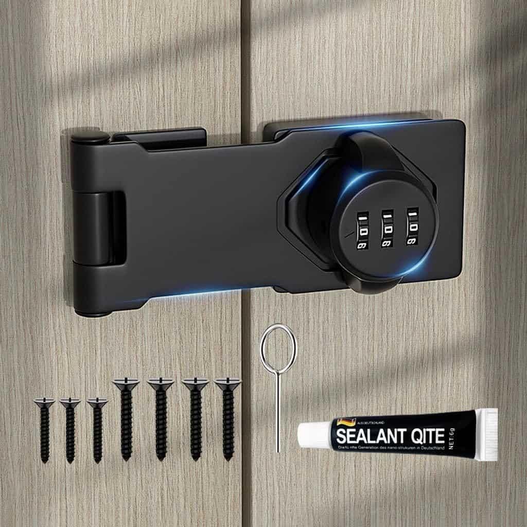 SecureLatch™ Zinc Alloy Combination Lock - Gadgets Humour