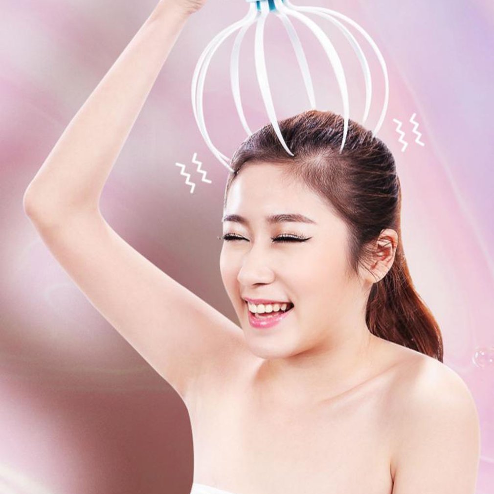 Head Massager Scalp Vibration Massage - Gadgets Humour