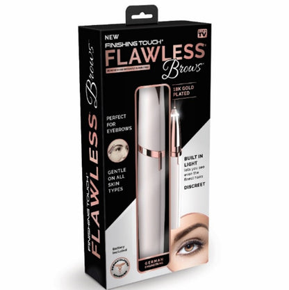 Flawlessly Brows Electric Eyebrow Remover - Gadgets Humour